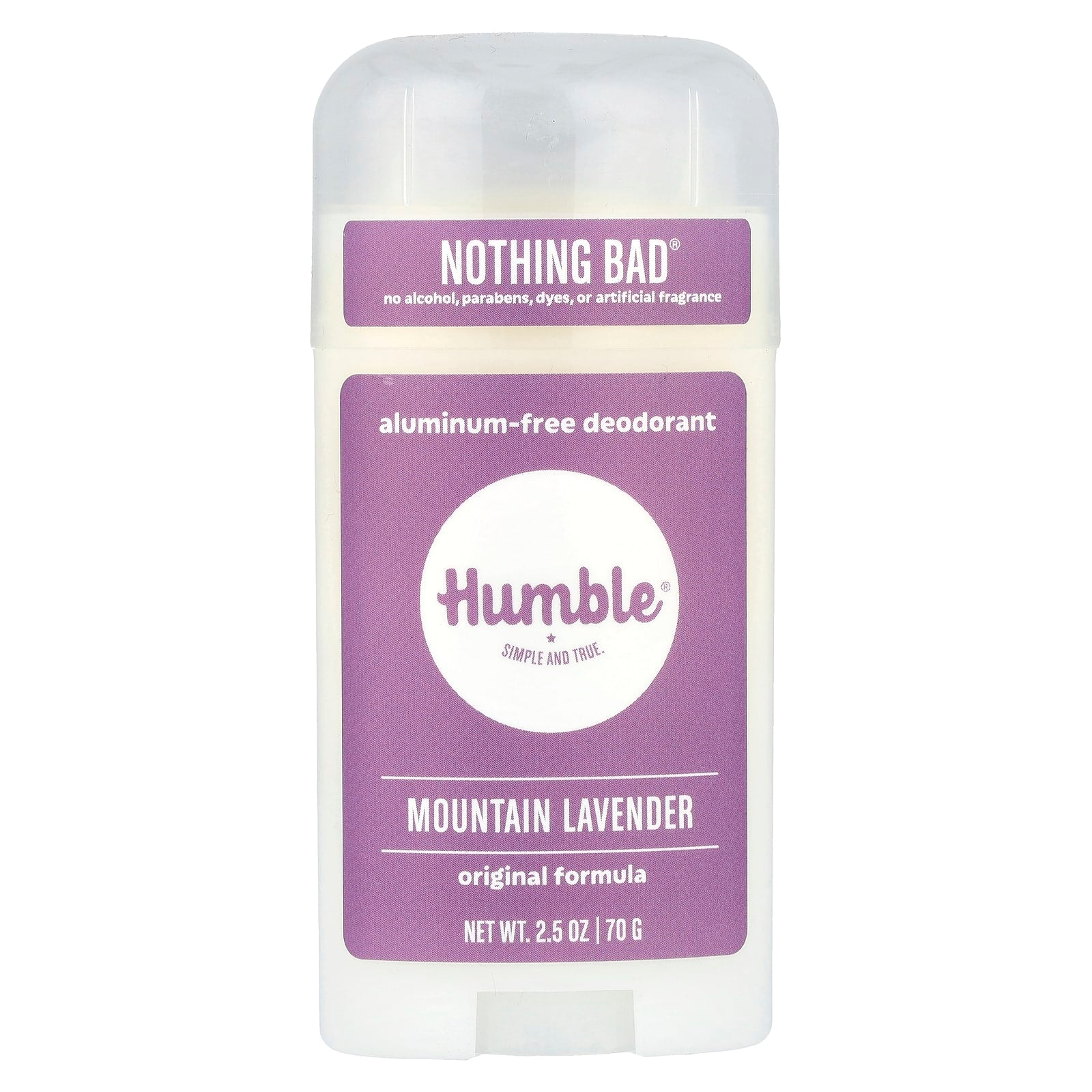 Humble Brands Desodorante sin aluminio lavanda - 70 g