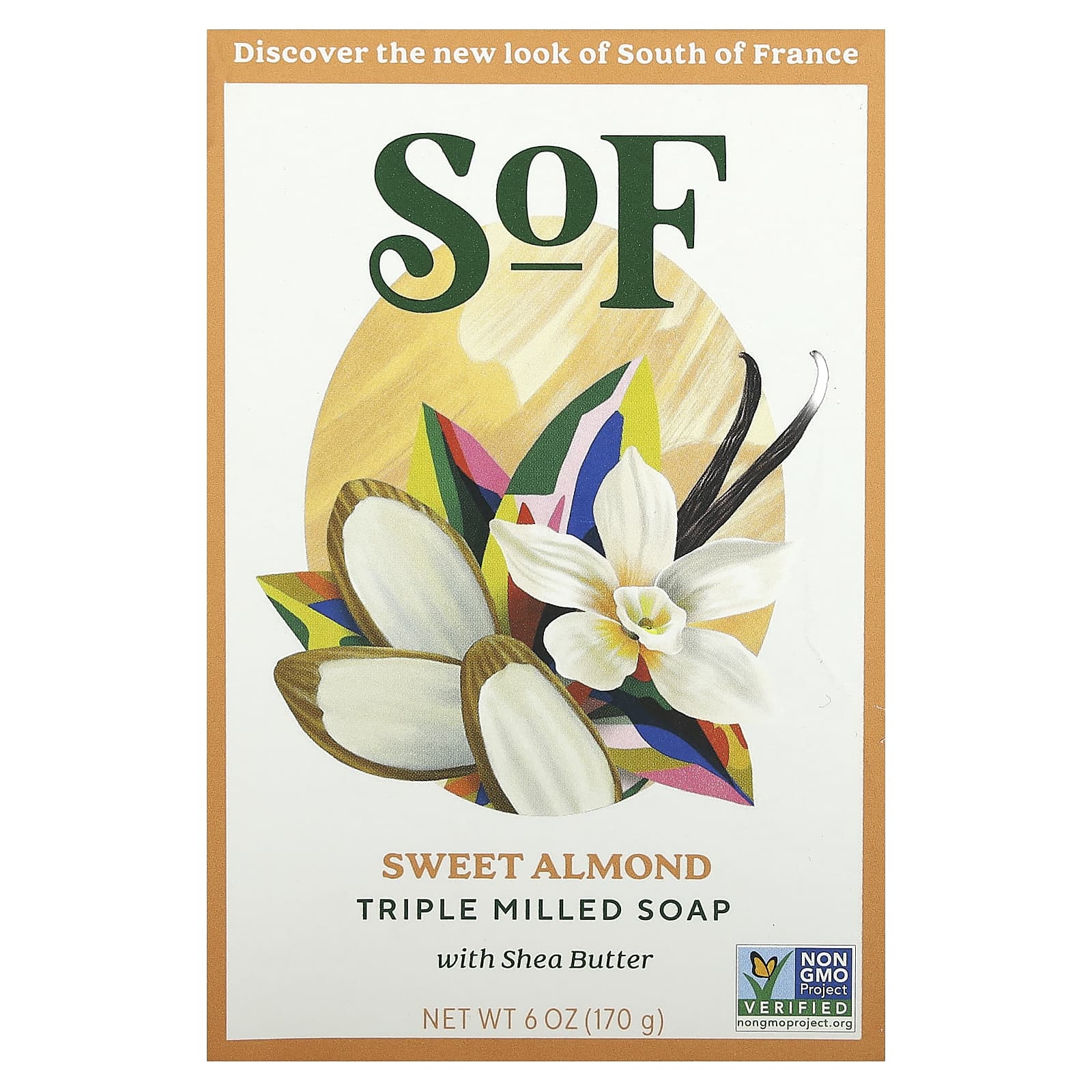 SoF Jabon triple molienda con manteca de karite - 170 g