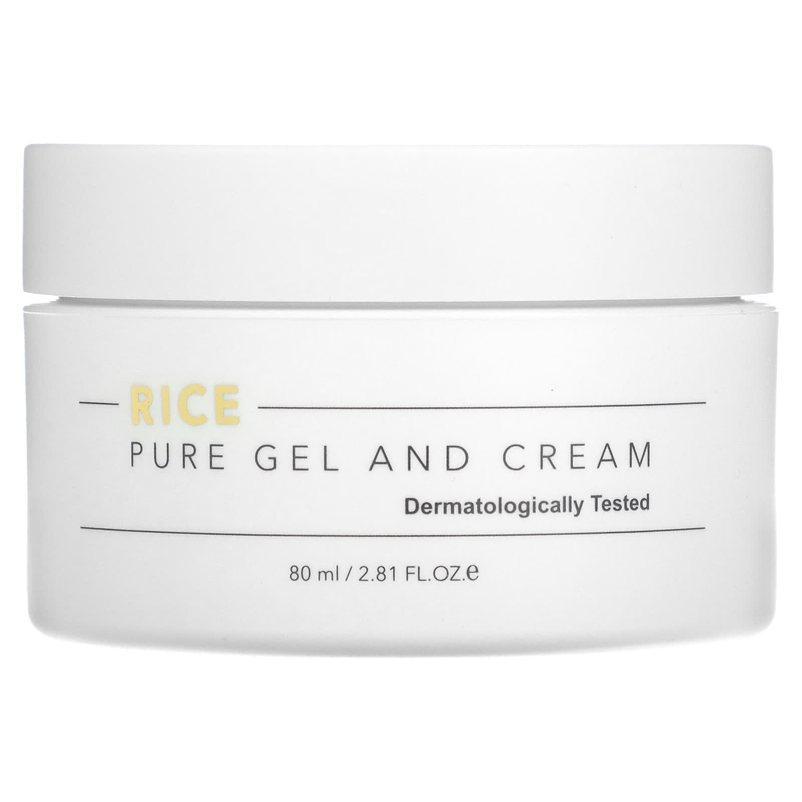 Thank You Farmer Rice Pure Gel & Cream - 80 ml